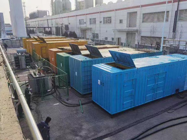 德宏柴油发电机出租案例展示